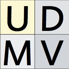 UDMV logo
