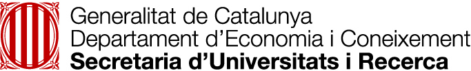 SUR (Secretaria d'Universitats i Recerca) del 
DECO (Departament d'Economia i Coneixement de la Generalitat de Catalunya)